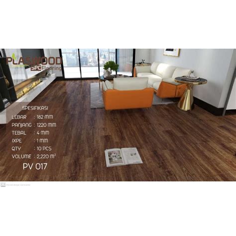 Jual Paket Terpasang Spc Vinyl Flooring Tebal Mm Vinyl Spc Terbaru