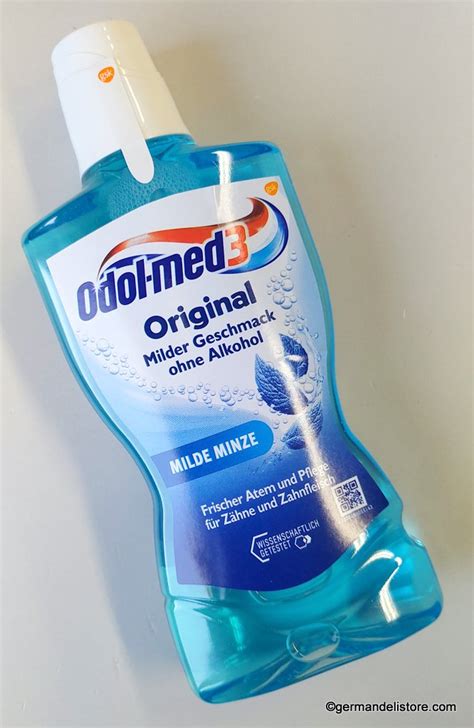 Odol Med 3 Original Mouthwash Mild Mint GermanDeliStore