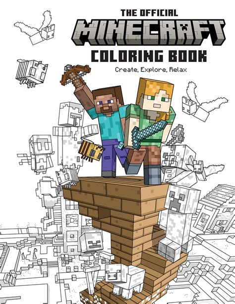 The Official Minecraft Coloring Book: Create, Explore, Relax! | Book by ...