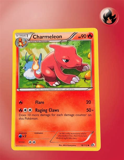 Charmeleon 18 113 Legendary Treasures TCG Coleccionistas