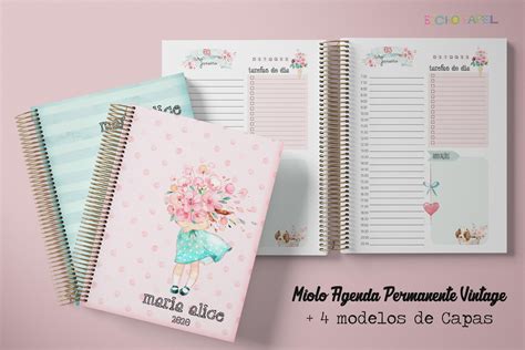 Arquivo Digital Miolo Agenda Permanente Floral Elo