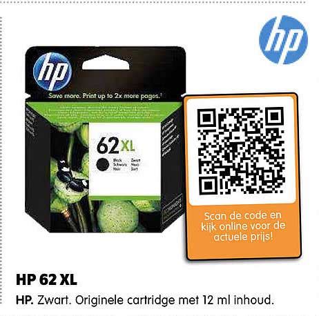 HP 62 XL Inktcartridges Plentyparts Huismerk Aanbieding Bij Plentyparts