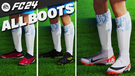 Fc All Available Boots In Game Ea Sports Fc Youtube