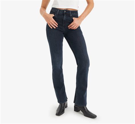 725 High Rise Slit Bootcut Womens Jeans Dark Wash Levis® Us