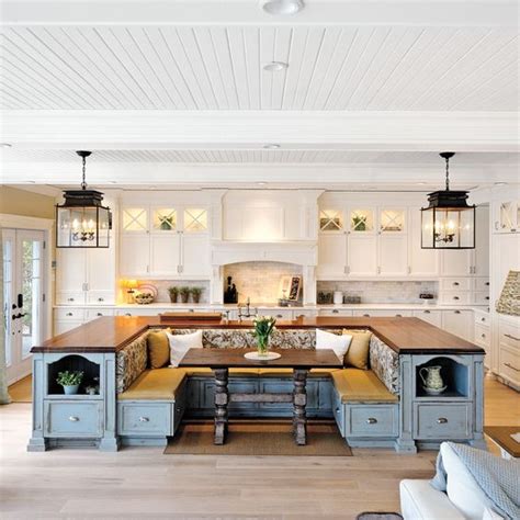 Home Inspiration: 11 Rustic Kitchen Islands with Seating | North ...