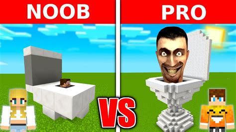 SKIBIDI TOILET NOOB Vs PRO W Minecraft YouTube