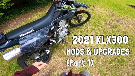 Kawasaki Klx300 Mods And Upgrades Part 1 Youtube