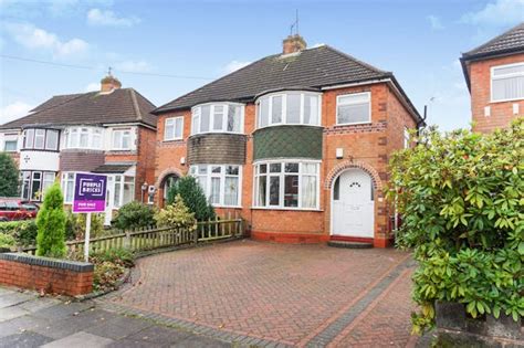 3 Bedroom Semi Detached House For Sale In Kingshurst Road Birmingham