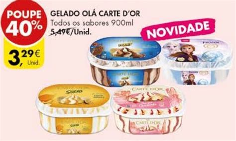 Promo O Gelado Ol Carte D Or Ml Em Pingo Doce