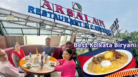 Arsalan Most Famous Biryani Restaurant In Kolkata Menu Card