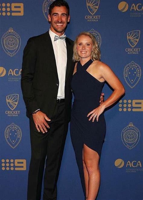 Bowled Over By Cupid How Mitchell Starc And Alyssa Healy Fell In Love