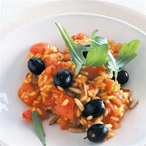 Tomaten Risotto Mit Rauke Rezept Living At Home