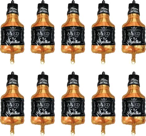 Amazon Pcs Whisky Bottle Balloons Aluminum Foil Balloons Whisky