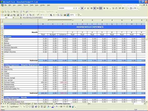 Best Personal Finance Spreadsheet — db-excel.com