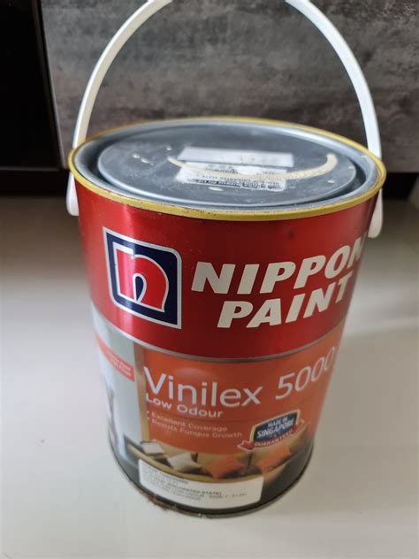 BN Nippon Paint Vinilex 5000 Enchanted State 5L Furniture Home