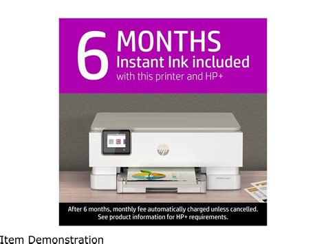 Hp Envy Inspire E All In One Printer With Bonus Months Of Instant