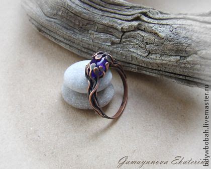 Кольцо 'Магическое свечение' | Кольца, Ювелирные кольца, Медные кольца