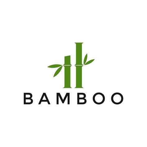 Green Bamboo Logo Design Template 20311798 Vector Art At Vecteezy