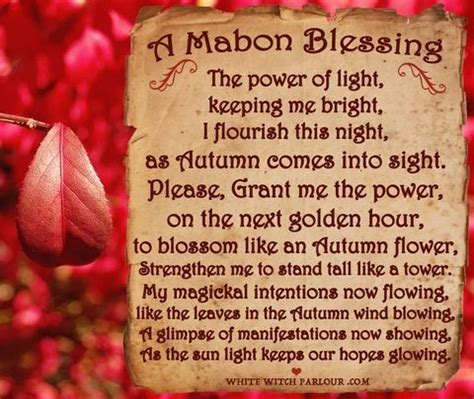 Celebrating Mabon ( Autumn Equinox ) | Mabon, Wiccan spell book, Book ...