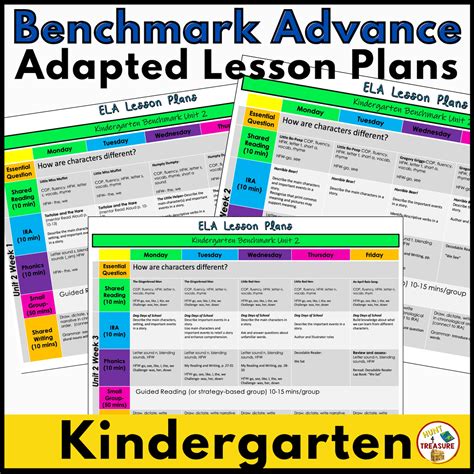 Benchmark Advance Vocabulary Center Activities Second Grade Unit