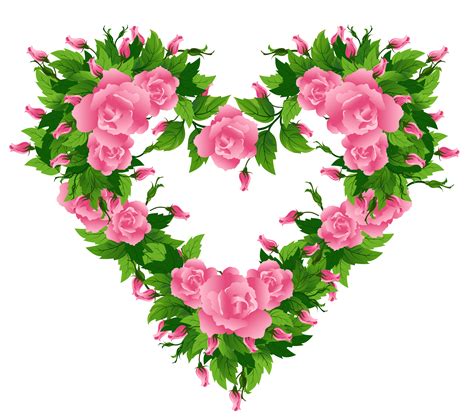 Free Rose Heart Cliparts, Download Free Rose Heart Cliparts png images ...