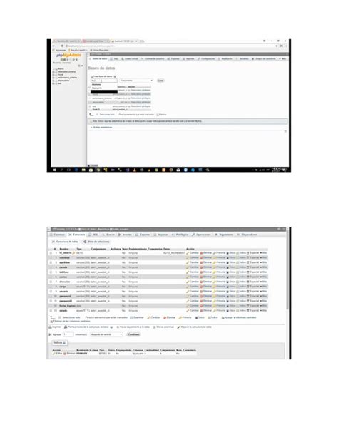 Creacion De Base De Datos En Php My Admin Pdf