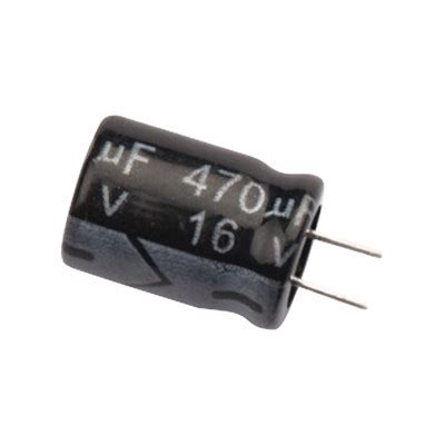 Syscom M V Capacitor Electrolitico De Aluminio Radial