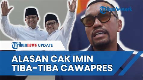 NasDem Bongkar Alasan Cak Imin Tiba Tiba Muncul Jadi Cawapres Anies