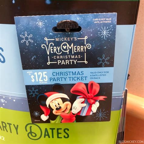 Mickey's Very Merry Christmas Party Tickets Now Sold at Select Publix Supermarket Locations