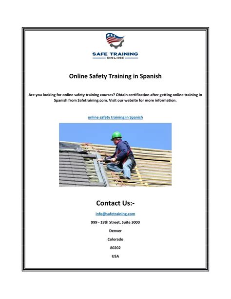 Ppt Online Safety Training In Spanish Powerpoint Presentation Free