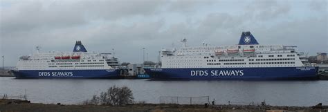 Dfds Seaways Princess Seaways And King Seaways North Shield Flickr