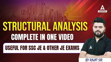 Structural Analysis Lecture For Civil Engineering Structural Analysis