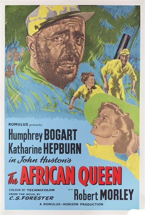 The African Queen Original R1950s British One Sheet Movie Poster ...