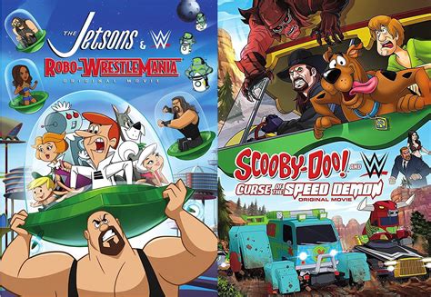 WWE Cartoon Scooby-Doo Jetsons DVD 2 Pack - Original Animated Wrestling ...