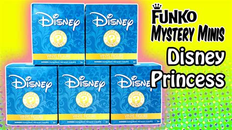 Funko Mystery Minis Surprise Blind Boxes Of Disney Princess Hot Topic Exclusive YouTube