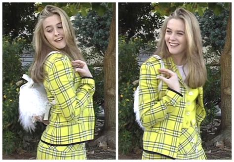 Alicia Silverstone On The Set Of Clueless 1995 Clueless 90s