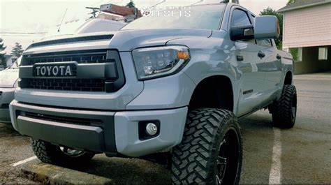 2017 Toyota Tundra Hostile Alpha Readylift Suspension Lift 8 Custom Offsets