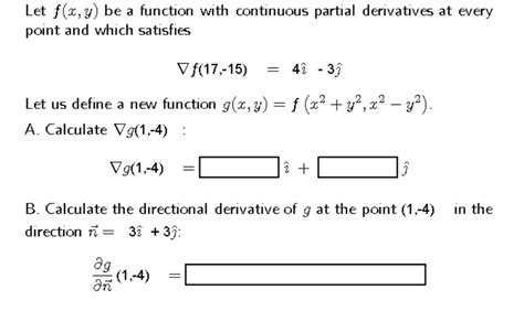 Solved Let F X Y Be A Function With Continuous Partial Chegg