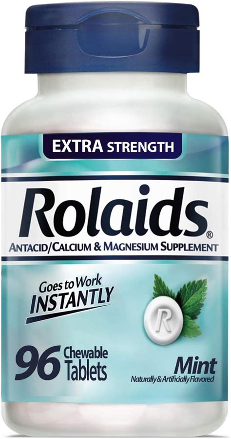 Rolaids R10034 Ultra Strength Antacid Chewable Tablets