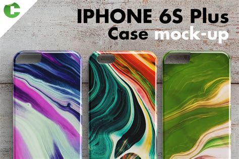 Iphone 6s Plus Case Mock Up 3d Print By Colatudo Thehungryjpeg