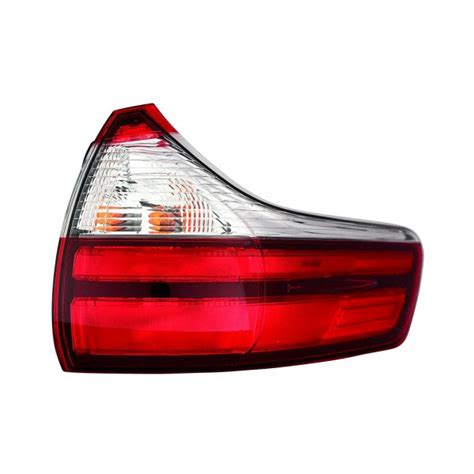 Replace TO2805123 Passenger Side Outer Replacement Tail Light