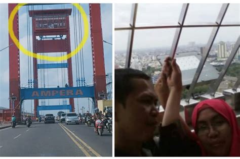 Puncak Monas Ada Saingan Nih Menara Jembatan Ampera Objek Wisata Baru