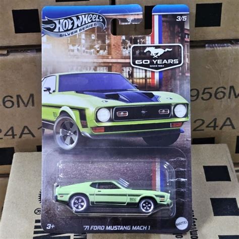 HOT WHEELS 71 FORD MUSTANG MACH 1 60 YEARS EXCLUSIVE SERIES Shopee Malaysia