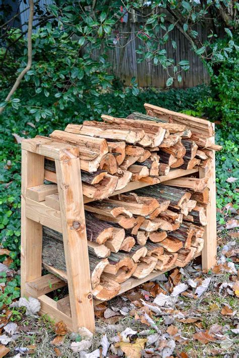 Free Firewood Rack Plans For Storage