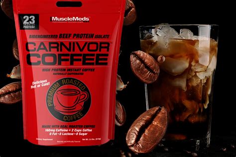 Musclemeds Carnivor Coffee Combines Roasted Coffee And Beef Protein