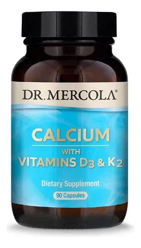 Dr Mercola Calcium Vitaminas D E K C Psulas De Sabor Neutro