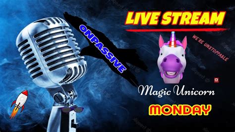 Onpassive Marty Degarmo Live Magic Monday Youtube