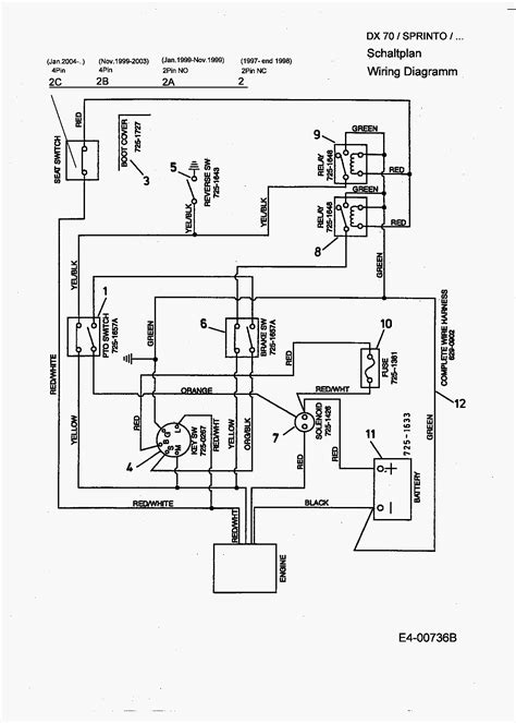 Electrical Wiring Diagram For An Mtd Riding Lawn Mower Wirin