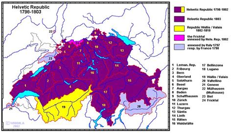 Helvetic Republic Switzerland Source Zum De