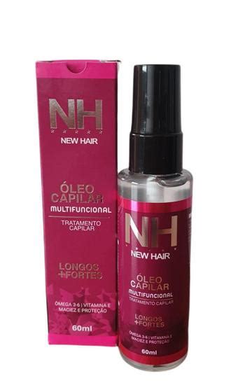 Óleo Capilar Multifuncional New Hair 60Ml Belkit Óleo Capilar